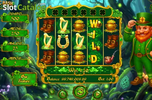 Скрин3. Celtic Bash: Lucky Clover Hold and Spin слот