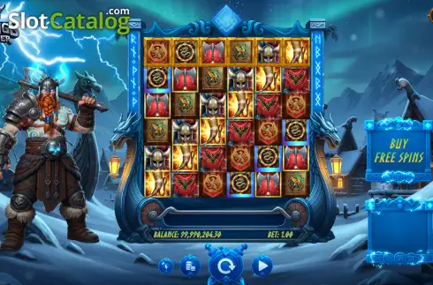 Скрин2. Vikings Thunder (GameTimeTech) слот