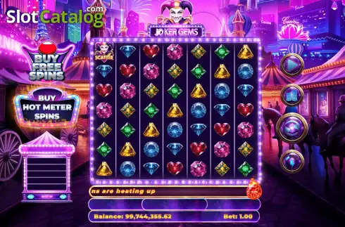 Скрин2. Joker Gems (GameTimeTech) слот
