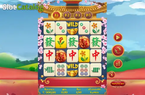 Скрин2. Mahjong Fortune (GameTimeTech) слот