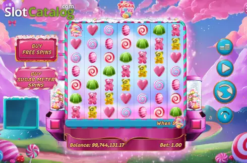 Скрин2. Sugar Love слот