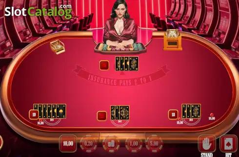 Скрин3. Blackjack 21 слот
