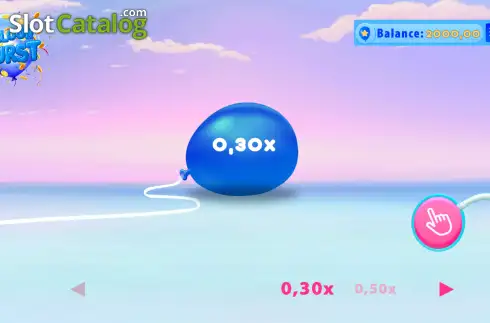 Скрин2. Balloon Burst слот