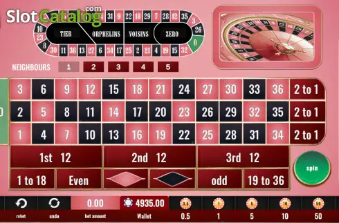 Скрин2. Pink Roulette слот