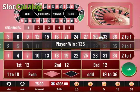 Скрин3. Pink Roulette слот