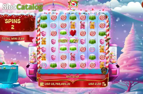 Скрин3. Sugar Love X-mas Candies слот
