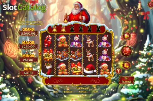 Скрин2. Santa Christmas Bells слот