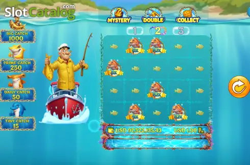 Скрин3. Fishmonger's Frenzy Triple Catch слот