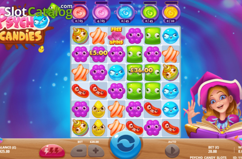 Скрин3. Psycho Candies слот