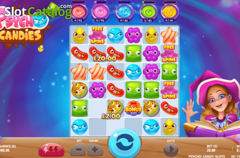 Скрин5. Psycho Candies слот