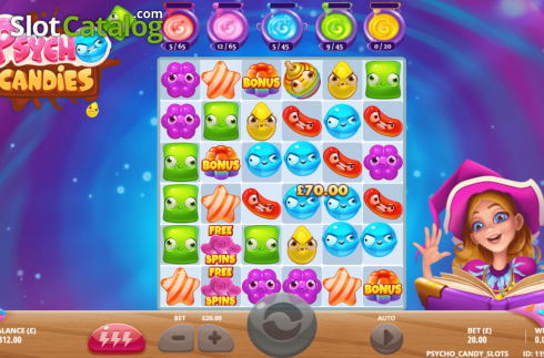 Скрин6. Psycho Candies слот