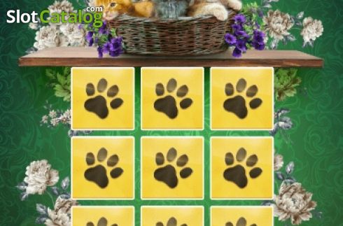 Скрин2. Kitty Puzzle слот