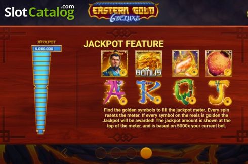 Скрин9. Eastern Gold Deluxe слот