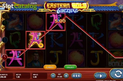 Скрин3. Eastern Gold Deluxe слот