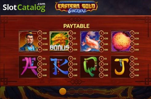 Скрин6. Eastern Gold Deluxe слот