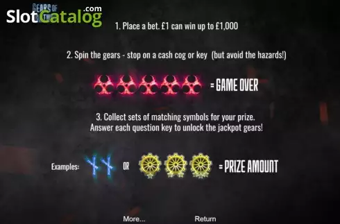 Скрин9. Gears of Fortune (G.Games) слот