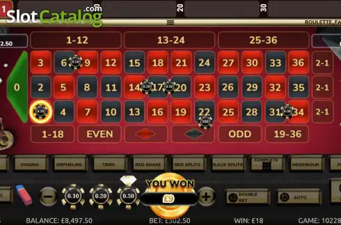Скрин2. Fashiontv Roulette (G.Games) слот