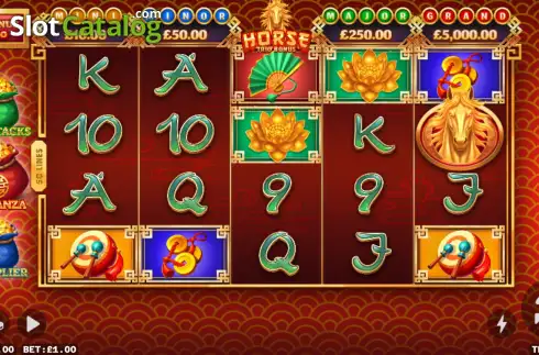 Скрин2. Horse Trio Bonus слот