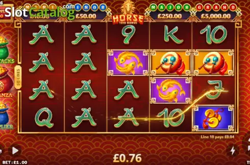 Скрин3. Horse Trio Bonus слот