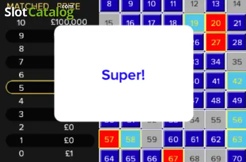 Скрин3. Instant Keno (Gamevy) слот