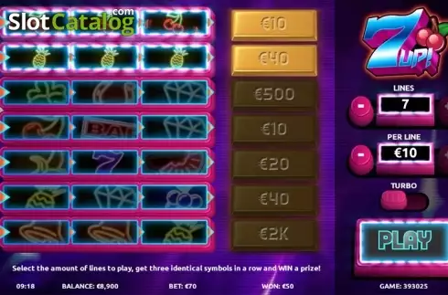 Скрин5. 7UP! (G.Games) слот
