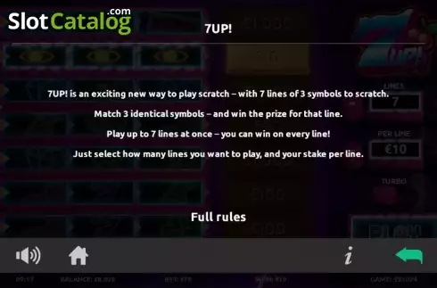 Скрин8. 7UP! (G.Games) слот