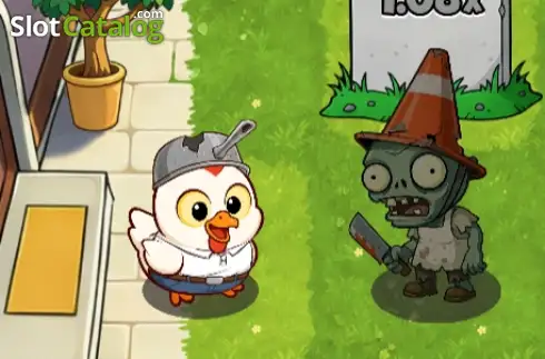 Скрин2. Chicken Road Zombie слот