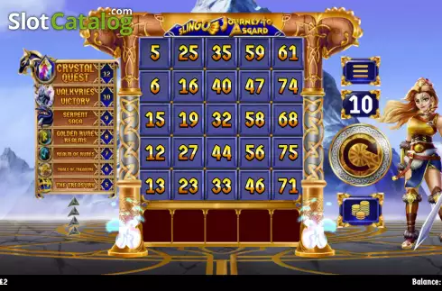 Скрин2. Slingo Journey to Asgard слот