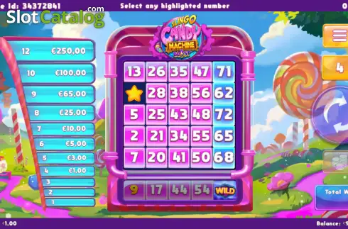 Скрин3. Slingo Candy Machine Bl4st слот