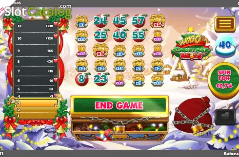 Скрин3. Slingo Christmas Re3ls слот