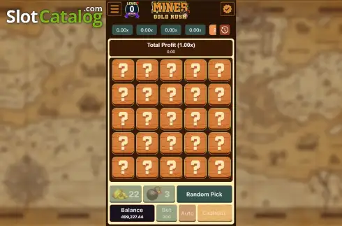 Скрин2. Mines Gold Rush слот