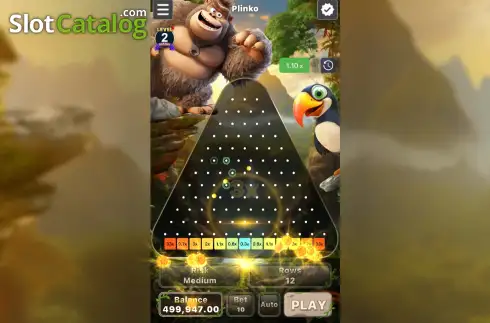 Скрин2. Plinko (Gemini Gaming) слот