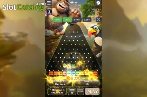 Скрин3. Plinko (Gemini Gaming) слот