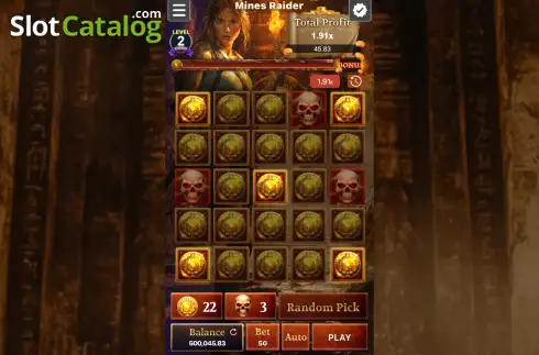 Скрин3. Mines Raider слот