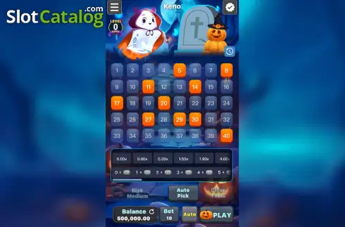 Скрин2. Keno (Gemini Gaming) слот