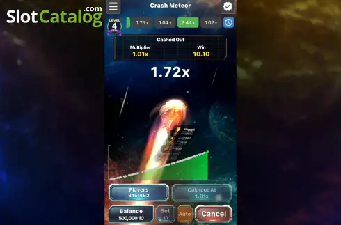 Скрин3. Crash (Gemini Gaming) слот
