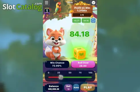 Скрин3. Dice (Gemini Gaming) слот