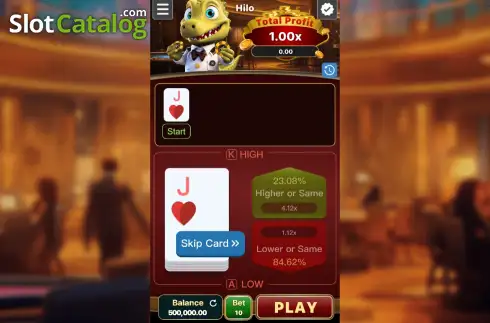 Скрин2. HiLo (Gemini Gaming) слот