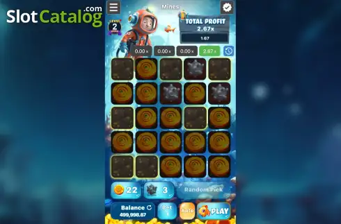 Скрин3. Mines (Gemini Gaming) слот