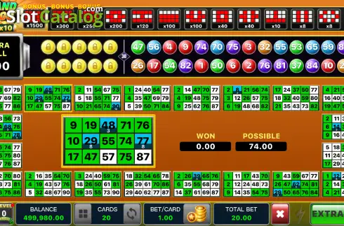 Скрин2. Bonus Bingo (Gemini Gaming) слот