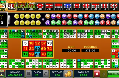 Скрин3. Bonus Bingo (Gemini Gaming) слот