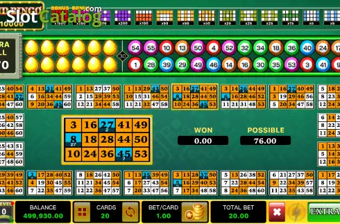Скрин2. Arcade Bingo слот