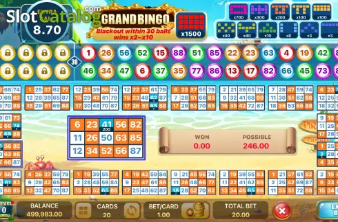 Скрин2. Caribbean Bingo слот