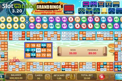 Скрин3. Caribbean Bingo слот