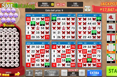 Скрин3. Bingo 75 (Gemini Gaming) слот