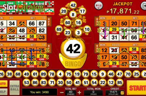 Скрин3. Golden Bingo слот