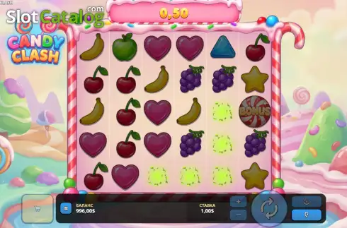 Скрин3. Candy Clash (GG Gaming) слот