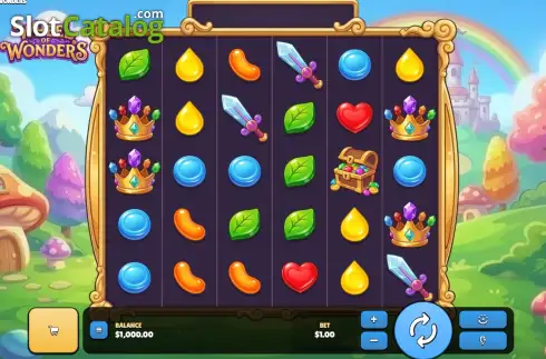 Скрин2. Wheel of Wonders (GG Gaming) слот