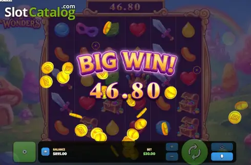 Скрин3. Wheel of Wonders (GG Gaming) слот