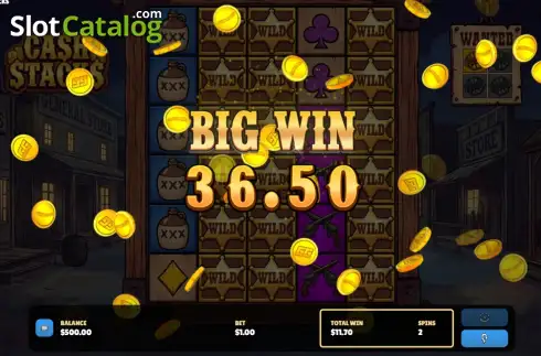 Скрин3. Cash Stacks слот